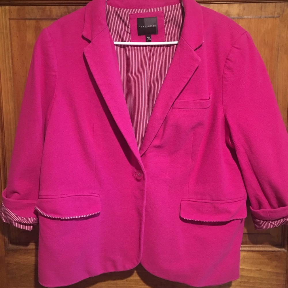 XXL The Limited Pink Suit Jacket